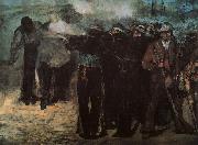 Edouard Manet Study for The Execution of the Emperor Maximillion oil on canvas